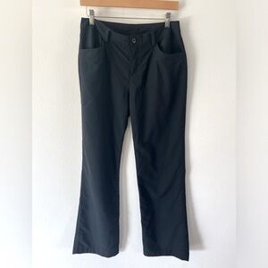 Patagonia Black Straight Leg Nylon Outdoor Hiking Pants Size 8